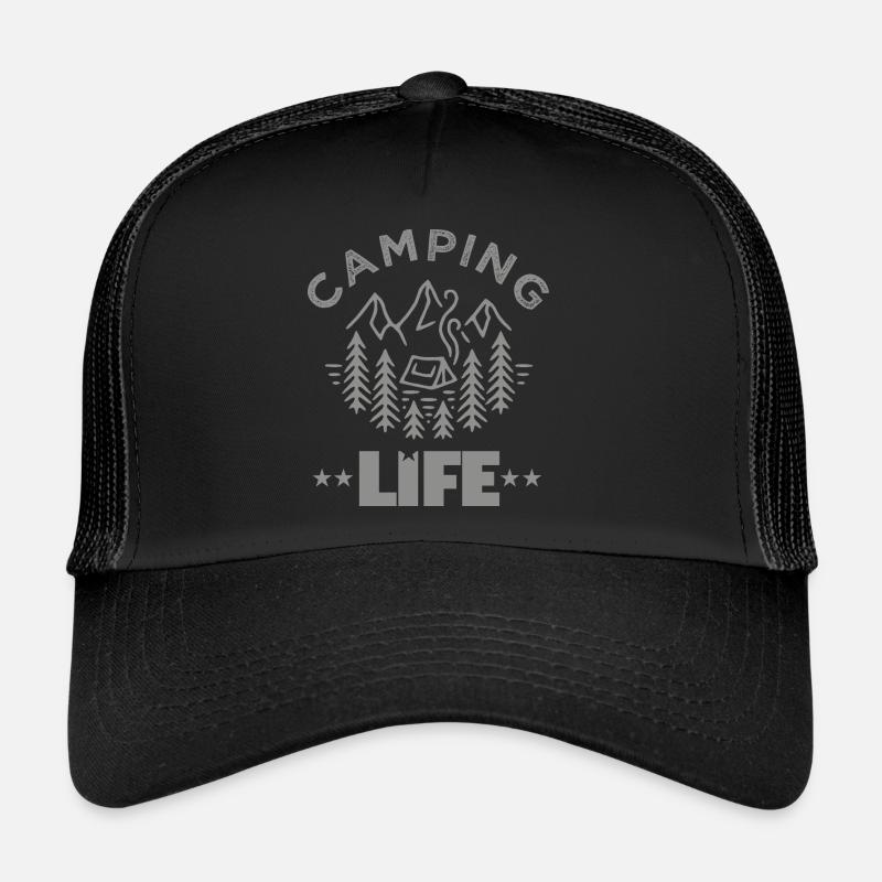 Leben auf dem Campingplatz Trucker Cap