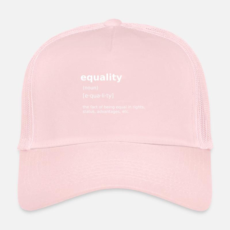 Égalité Casquette trucker 