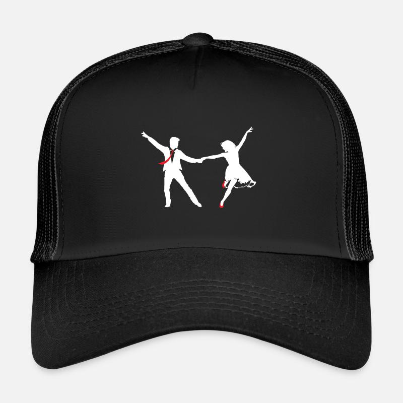 Couple de danse swing Casquette trucker 