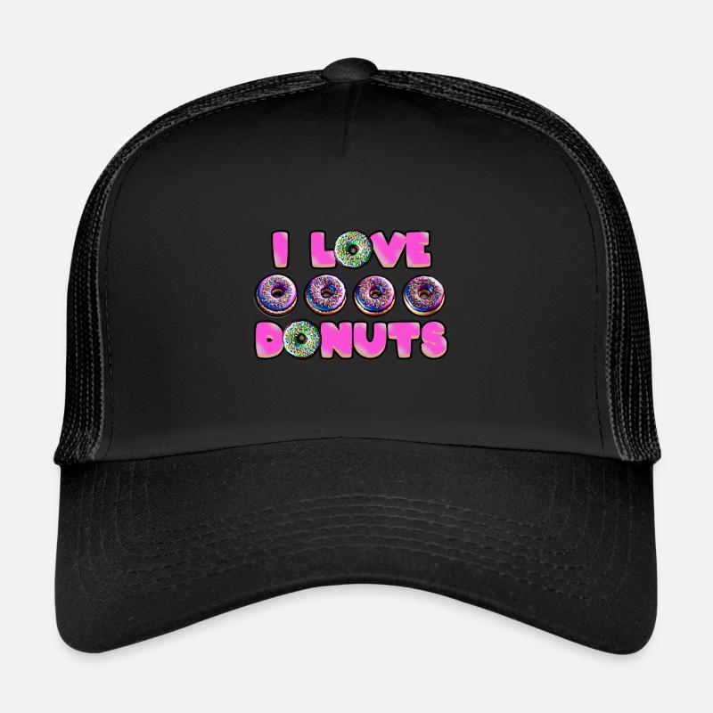 Ich liebe Donuts Trucker Cap
