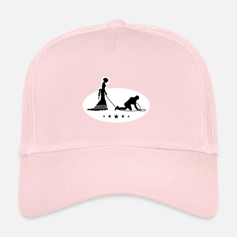 Hochzeit Brautpaar Leine Trucker Cap