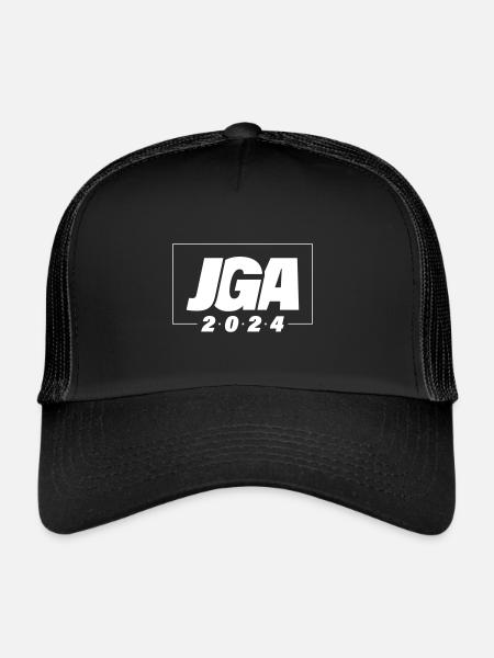 Bachelor Party 2024 Bachelor Party Party Team - Trucker Cap - black/black - Front