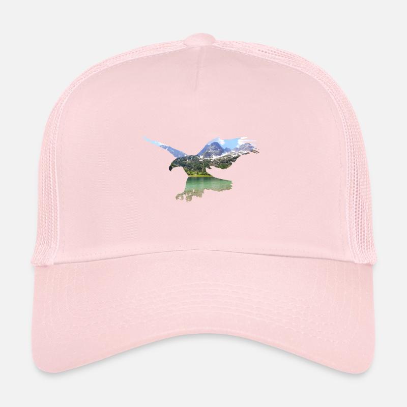 Chemise Eagle Lake Mountain Mountains Fly Cloud Casquette trucker 