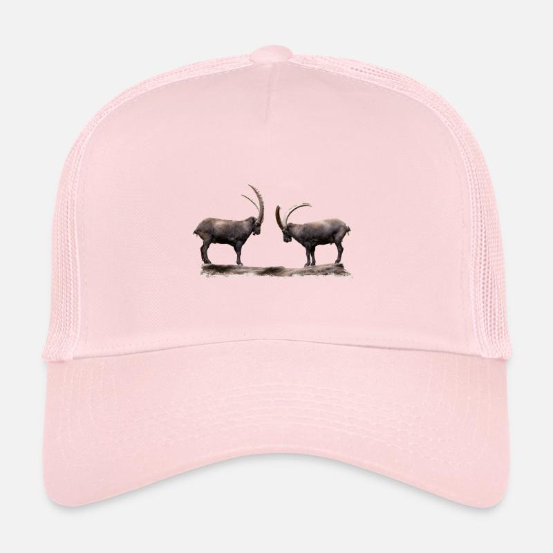 Which ibex gives way here Trucker Cap