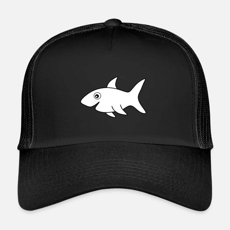 Requin Requins Pêche Poisson Casquette trucker 