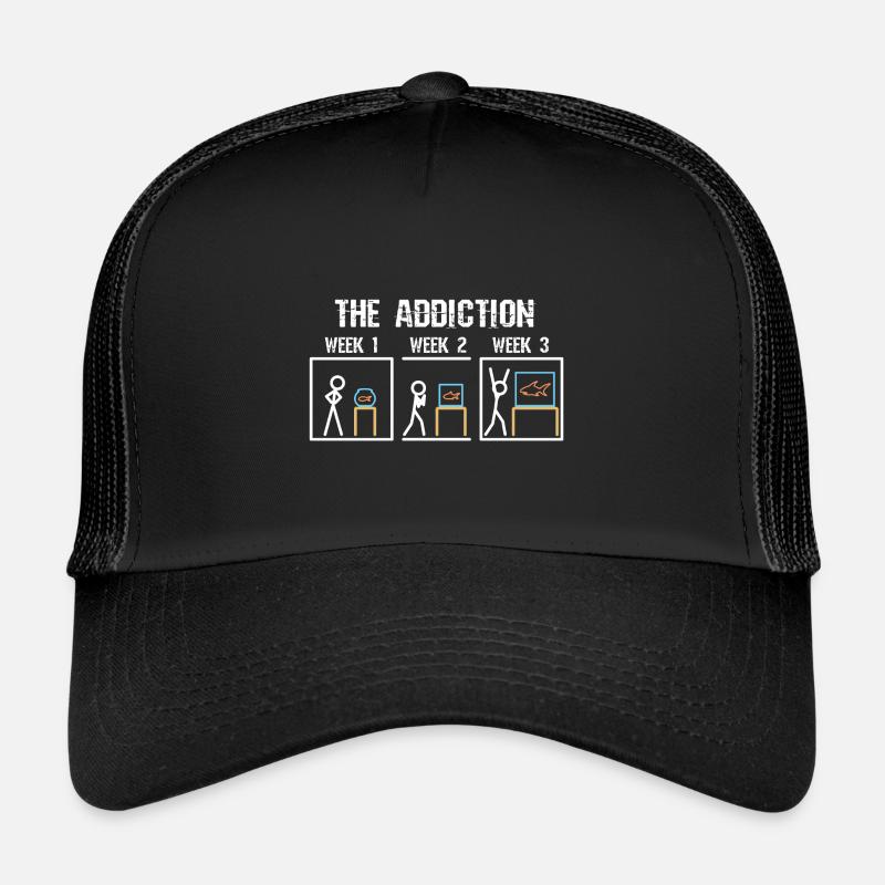 Aquarium La dépendance Casquette trucker 