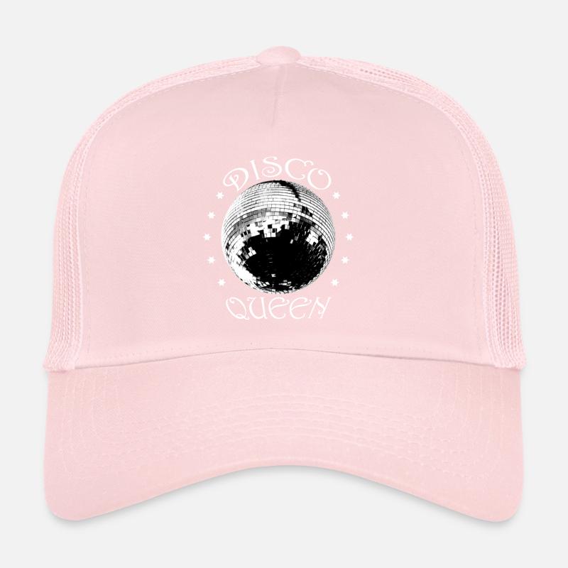Disco Queen Disco Ball Glamour Trucker Cap