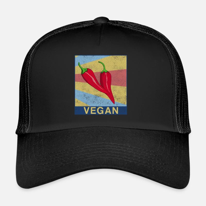 Chilli Nahrung Nahrungsmittel Lecker Essen Gemüse Trucker Cap