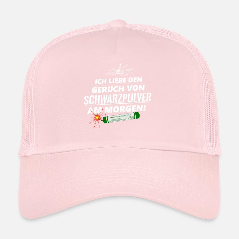 Pyro Pulver Geruch Feuerwerk Trucker Cap