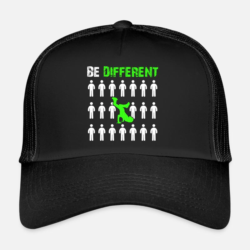 Breakdance - Trucker Cap - Schwarz/Schwarz