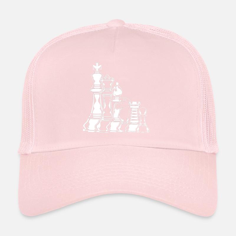 Chess Pieces Hobby Chess Trucker Cap