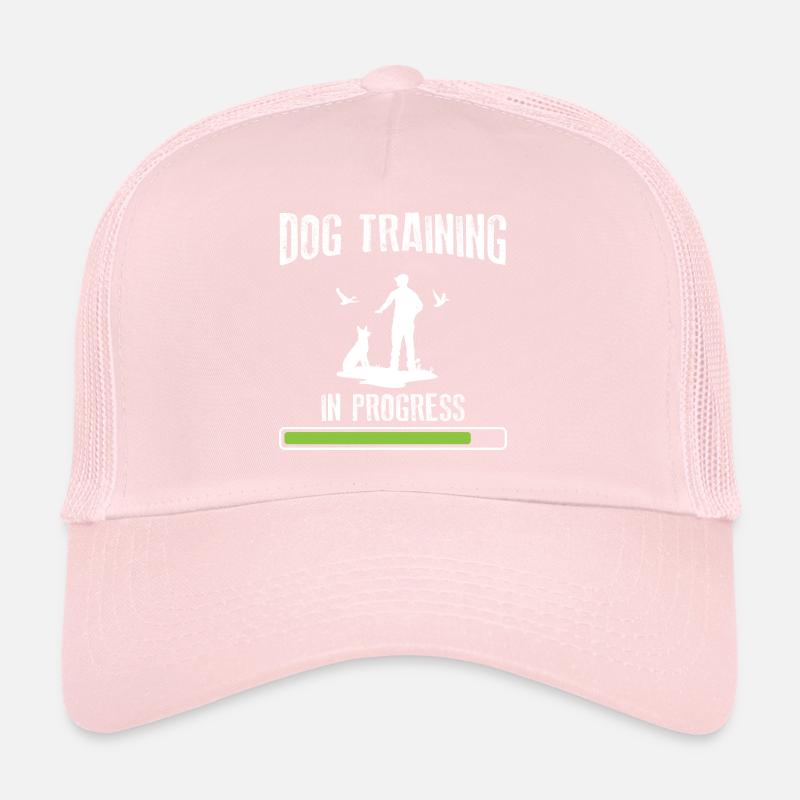 Dog Training In Progress Hundetrainer École canine Casquette trucker 