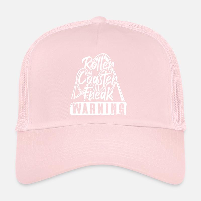 Roller Coaster Freak Trucker Cap
