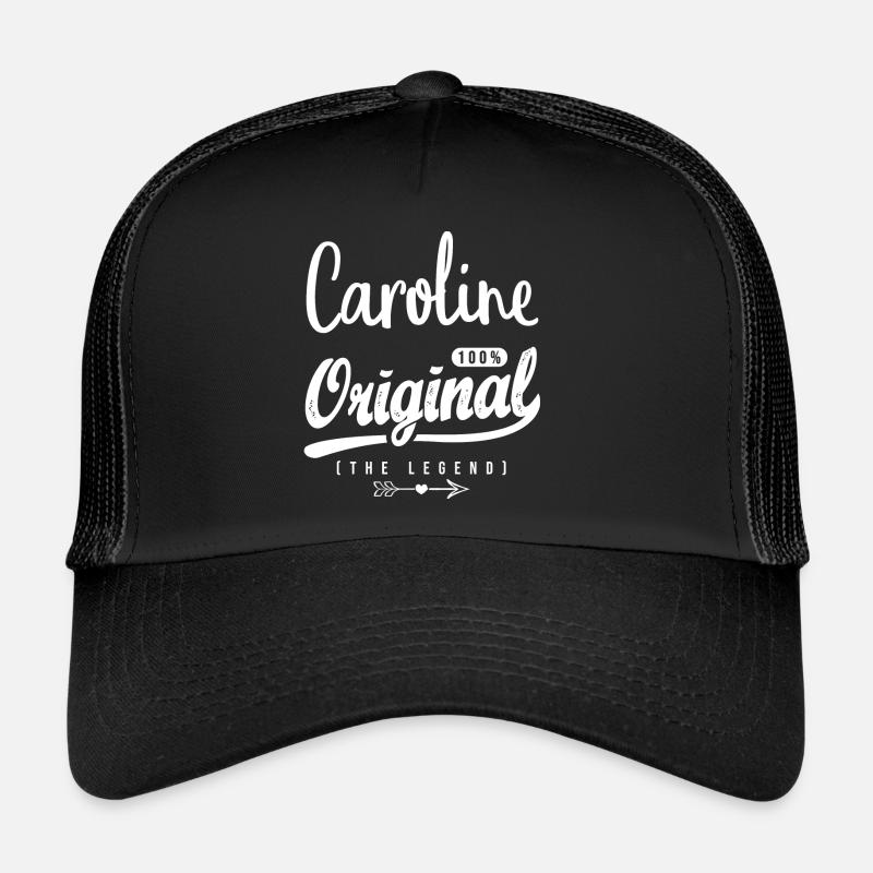 Caroline ORIGINAL personalized girl caroline Trucker Cap