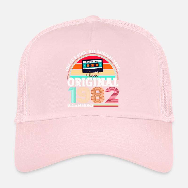 Original 1982 40th Birthday Gift Hommes Casquette trucker 