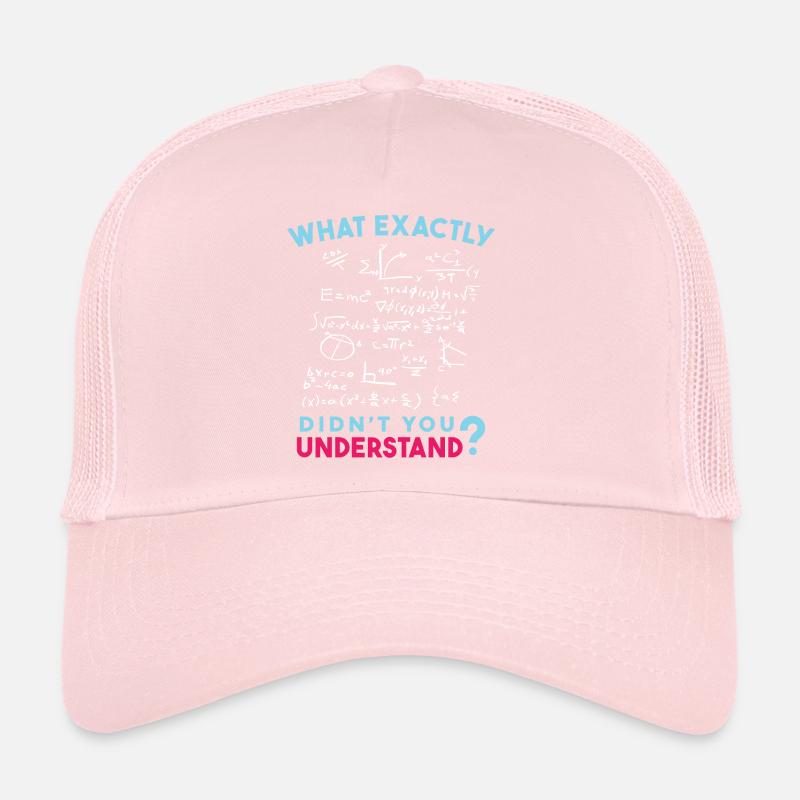 Physics Math Formula Joke Trucker Cap