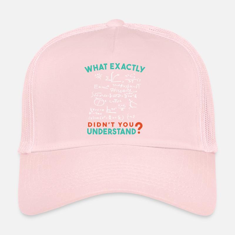 Physics Math Formula Joke Trucker Cap
