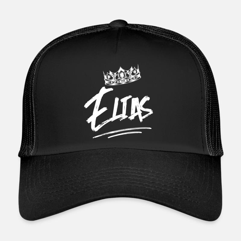 Elias - Trucker Cap - Schwarz/Schwarz