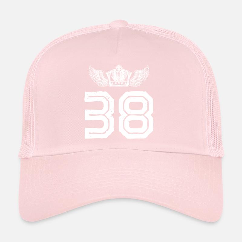 38 Couronne numérique Casquette trucker 