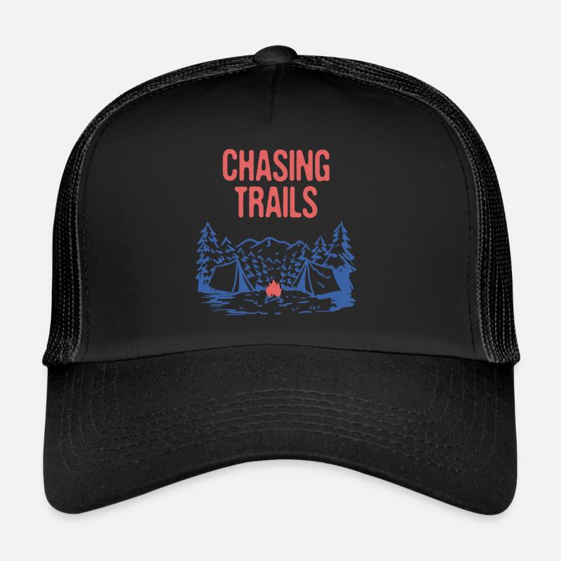 Chasing Trails Randonnée Mountain Hiker Summit Casquette trucker 