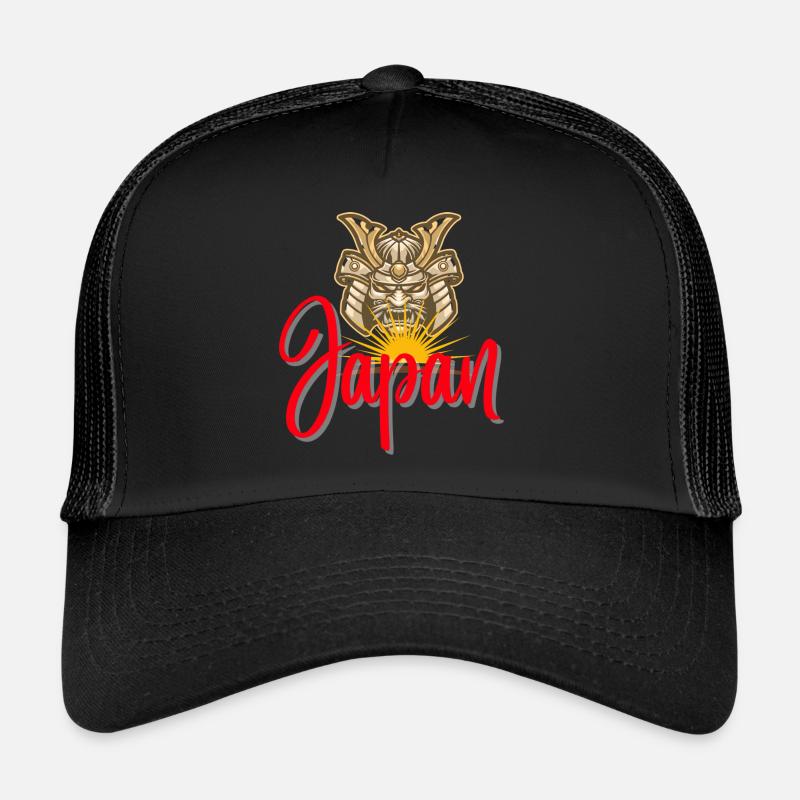 Japan - Trucker Cap - black/black