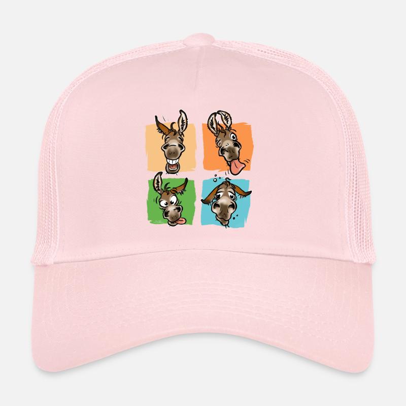 Donkey trombines (for dark textiles) Trucker Cap