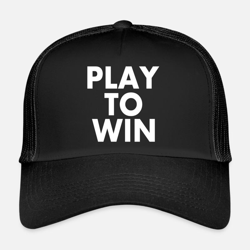 Play to win Trucker Cap