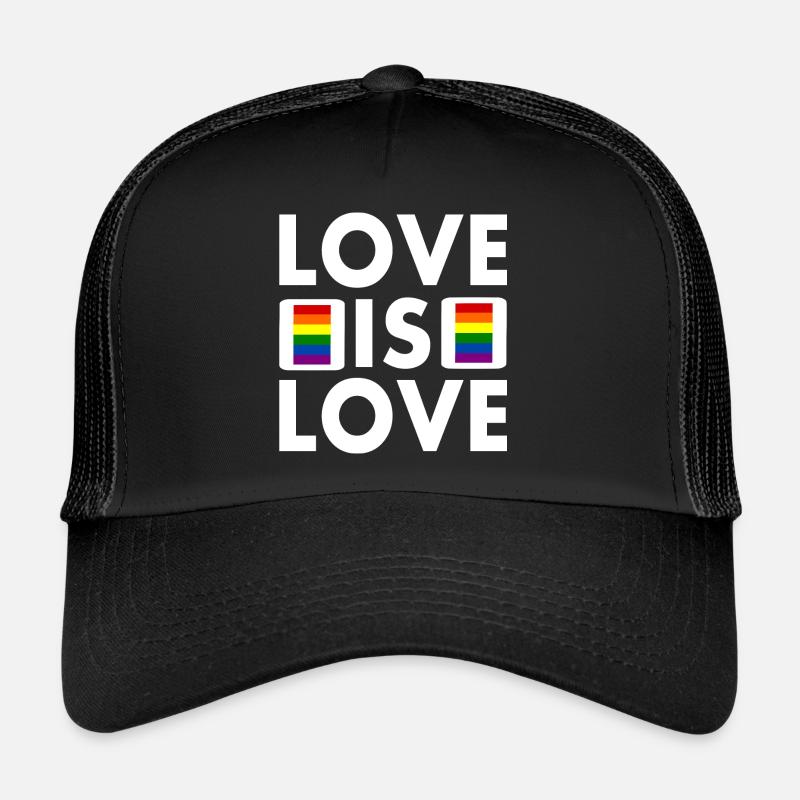 Love is love Casquette trucker 