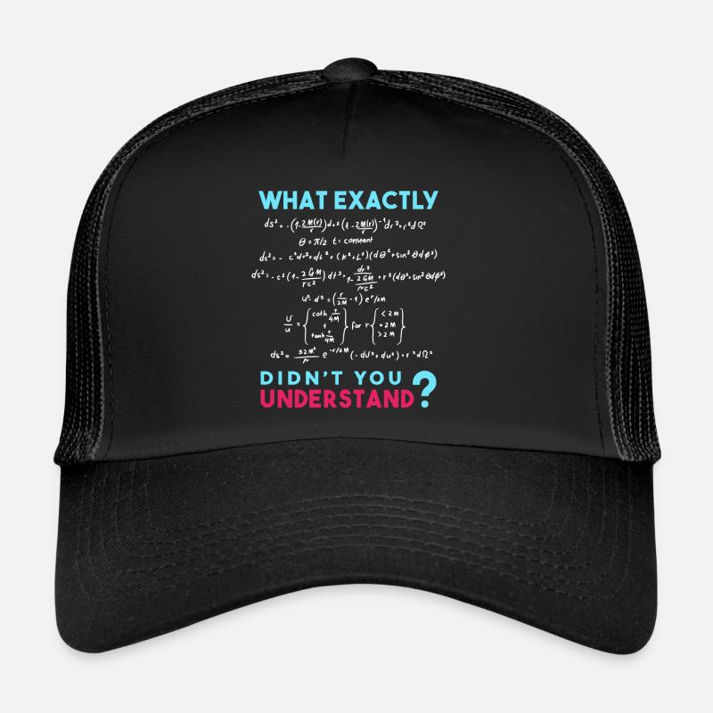 Physik Formel Scherz Lustig Mathe Trucker Cap
