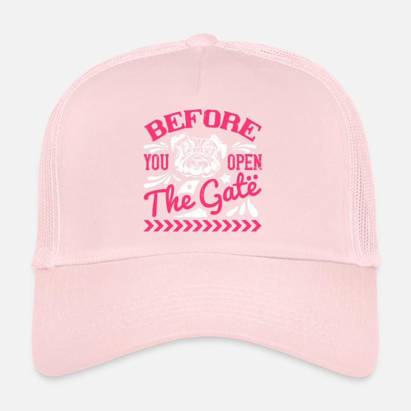 Avant d’ouvrir la porte Casquette trucker 