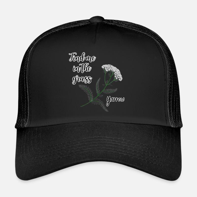 Finde mich im Gras... Schafgarbe Trucker Cap