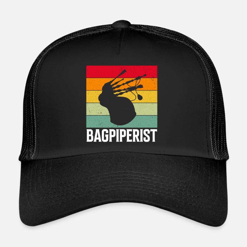 Conception de cornemuse pour Scotland Pride et cornemuse Casquette trucker 