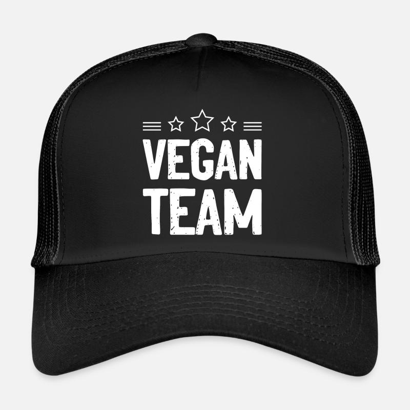 Équipe végétalienne Casquette trucker 