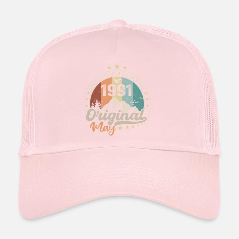 Mai 1991 Original Geburtstagsgeschenk Mai 1991 Trucker Cap