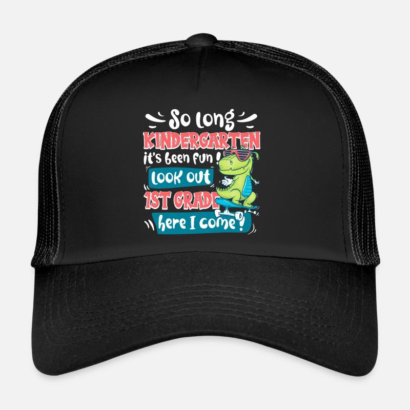 Ende des Kindergartens Schulanfangskind Trucker Cap