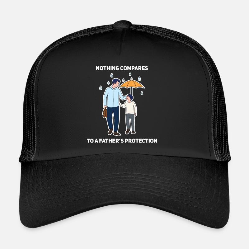 Vatertag Kinderschutz Design Trucker Cap