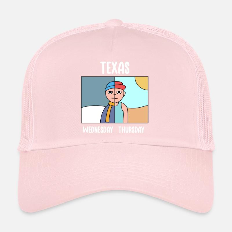 The Texas weather changes the design for proud Trucker Cap