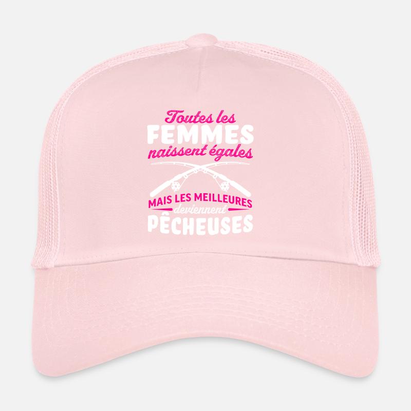 les meilleures deviennent pêcheuses Casquette trucker 