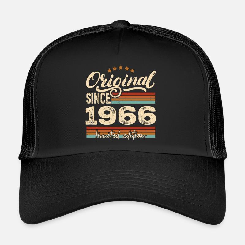 Original 1966 Vintage - 1966 Birthday Gift Trucker Cap