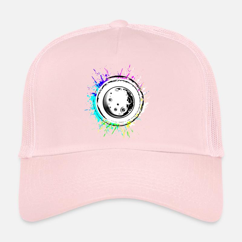 Symbole de l’icône de la lune Casquette trucker 
