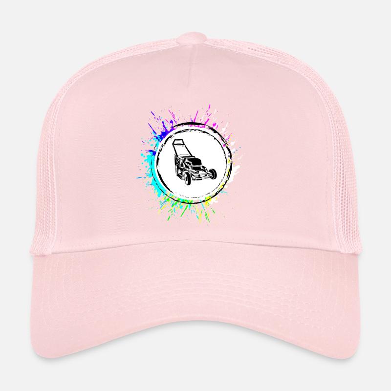 Icône de tondeuse à gazon Casquette trucker 