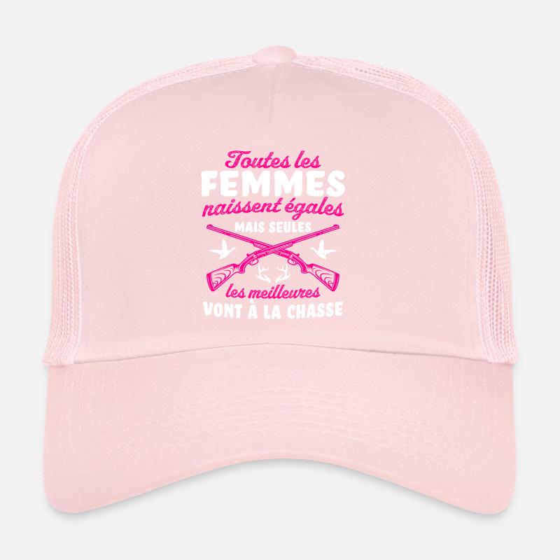 Les Meilleures Vont á La Chasse Casquette trucker 