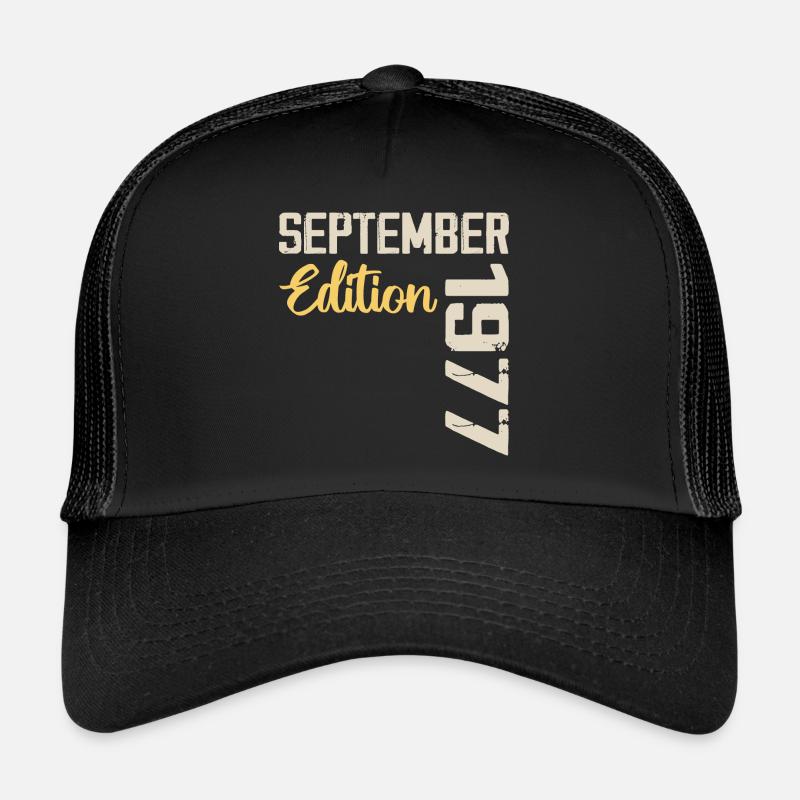 Septembre 1977 - 47e Anniversaire September 1977 Casquette trucker 