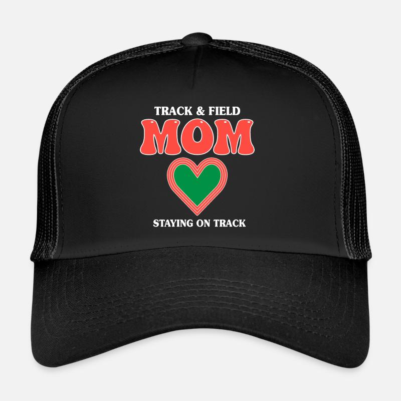 Une mère athlétiste reste sur la voie du succès Casquette trucker 
