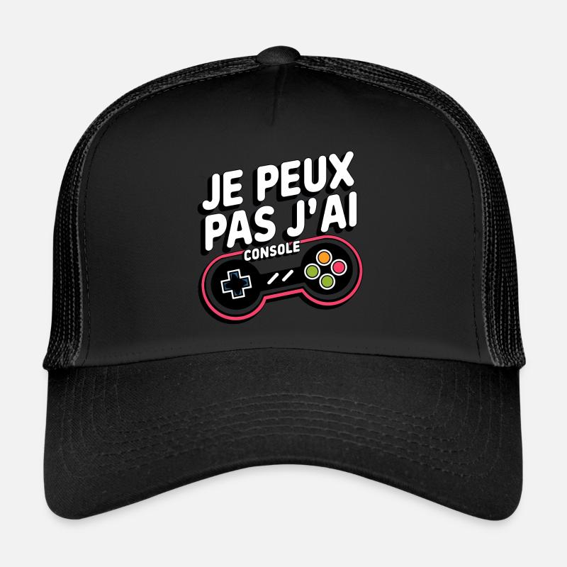 J'Peux Pas J'Ai Console Casquette trucker 