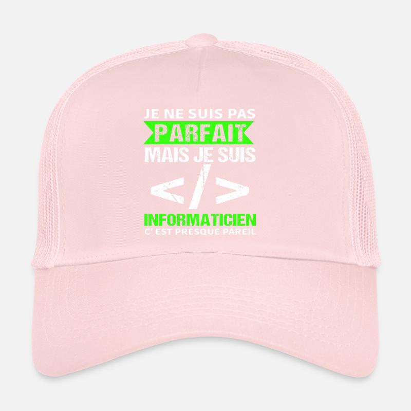 Humour Geek Cadeau Informaticien Programmeur Casquette trucker 