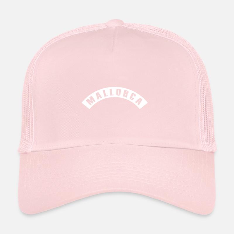 Mallorca Lettering Trucker Cap