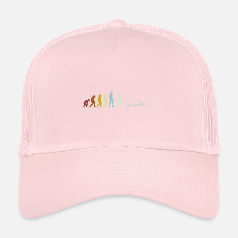 Évolution de la natation Casquette trucker 