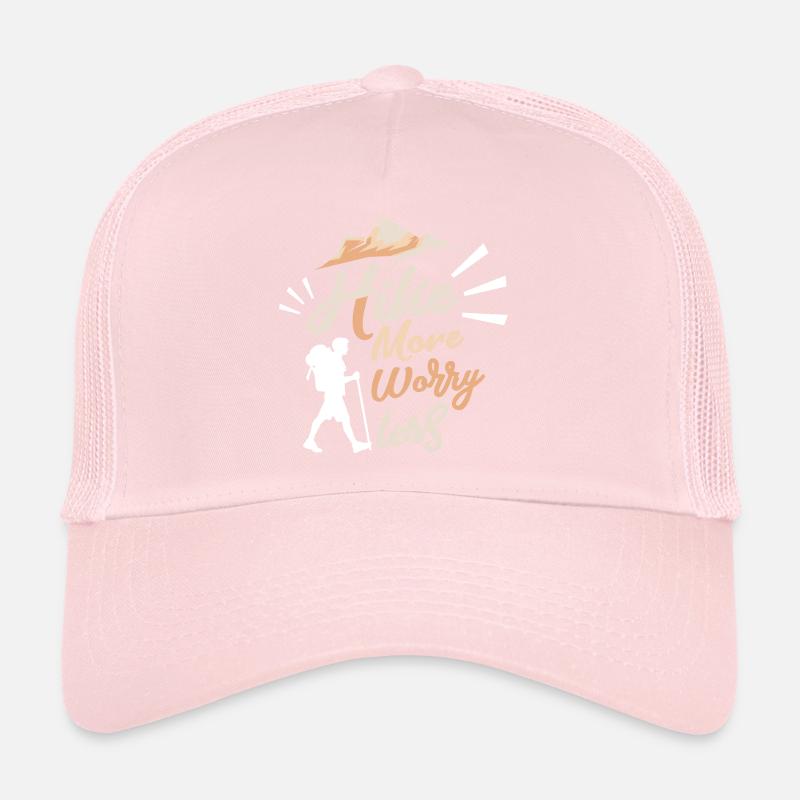 Randonnée plus - s'inquiéter moins Casquette trucker 