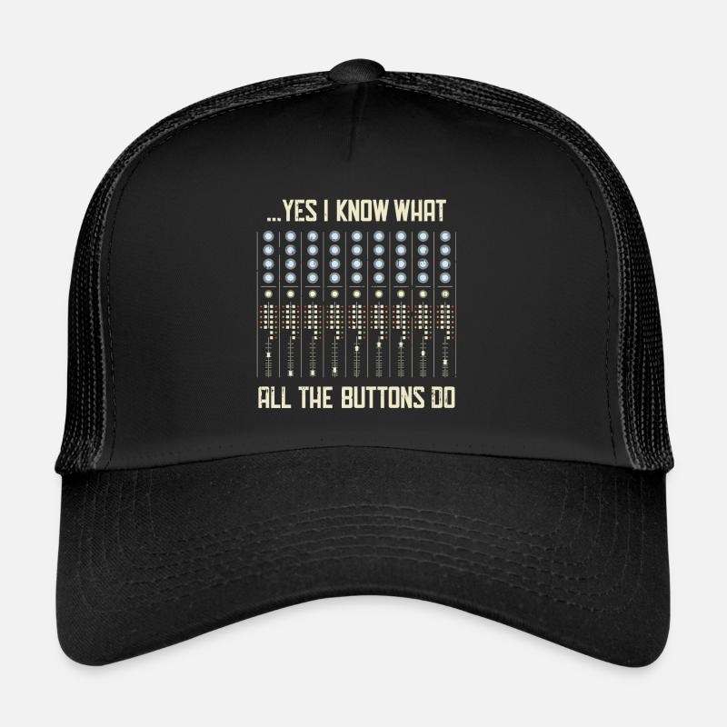 Yes I Know What All The Buttons Do Gift Trucker Cap